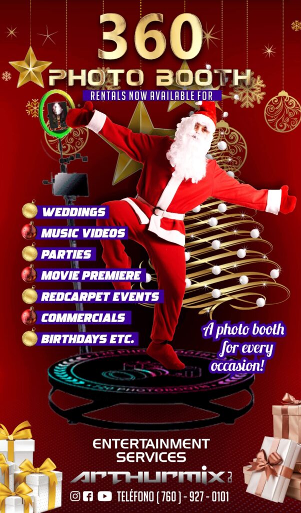 Photobooth 360 in california