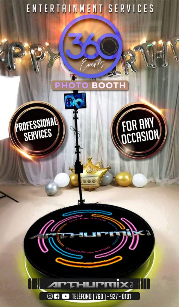 Photobooth 360 california